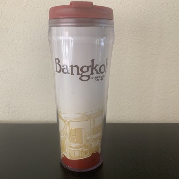 Starbucks Travel Tumbler BANGKOK CITY Thailand 12 oz Global Icon City 🆕 NEW! - Picture 8 of 9